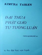 ĐẠI THỪA PHẬT GIÁO TƯ TƯỞNG LUẬN